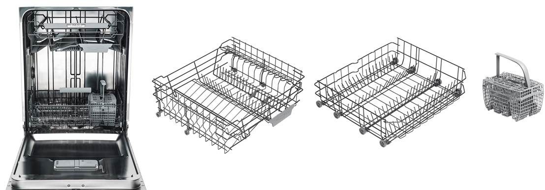 Asko series 6 dishwashers standard baskets
