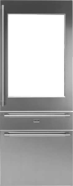 Decor panel for refrigerator